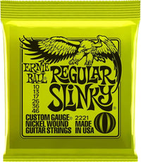 Ernie Ball 2221 Nickel Regular Slinky Electric Guitar Strings 3 Pack