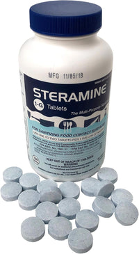 Edwards-Councilor S150E48 Steramine Sanitizer Tablets (Sanitabs) 150 Count Bottle.