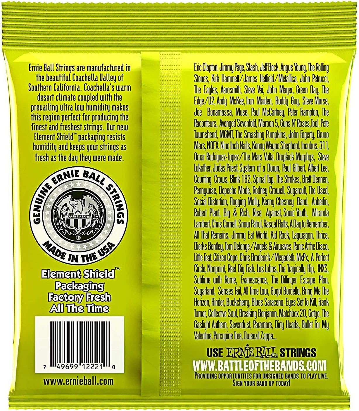Ernie Ball 2221 Nickel Regular Slinky Electric Guitar Strings 3 Pack